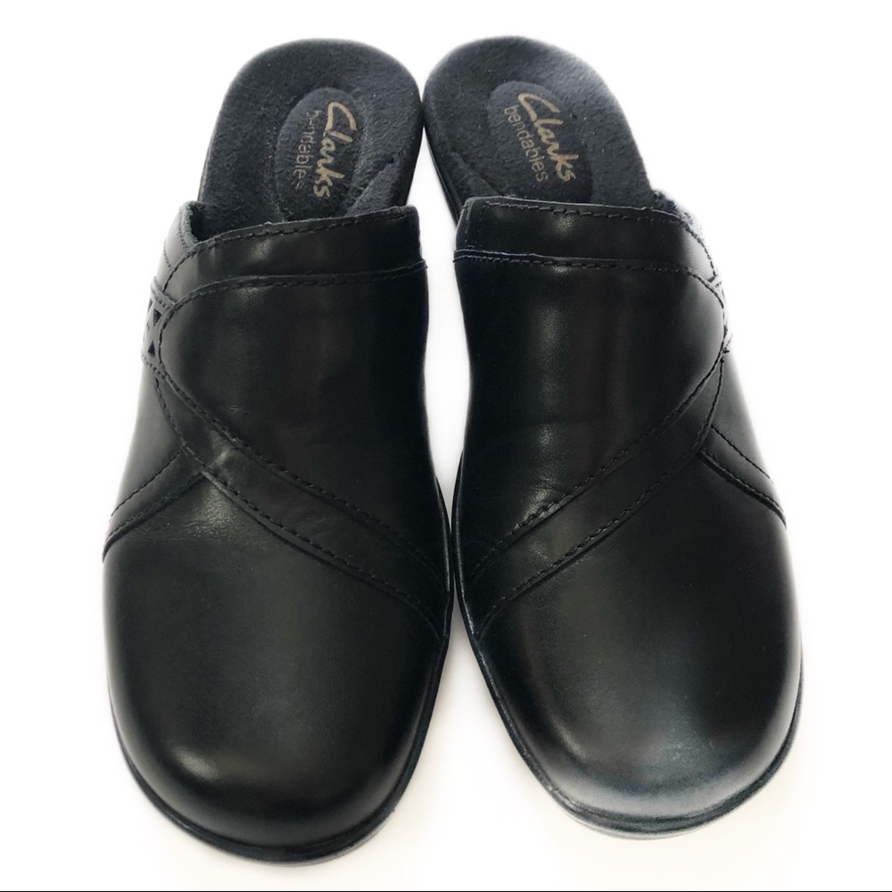 Clark’s Bendables April Bayberry Leather Clog